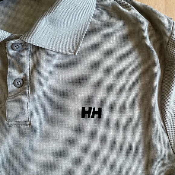 Helly Hansen Light Gray Polo Shirt for Men - Picture 2 of 9